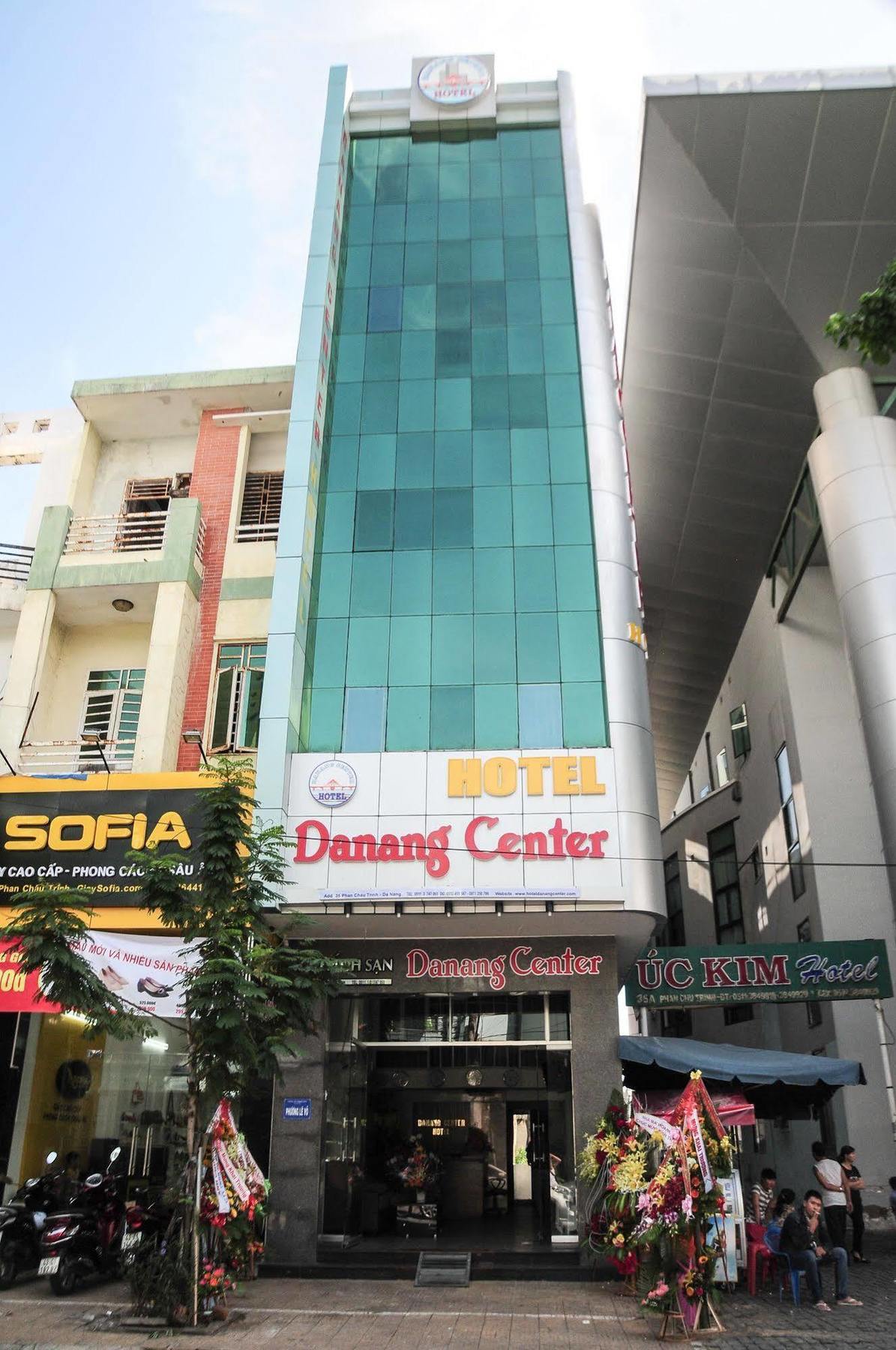 Danang Center Hotel Bagian luar foto