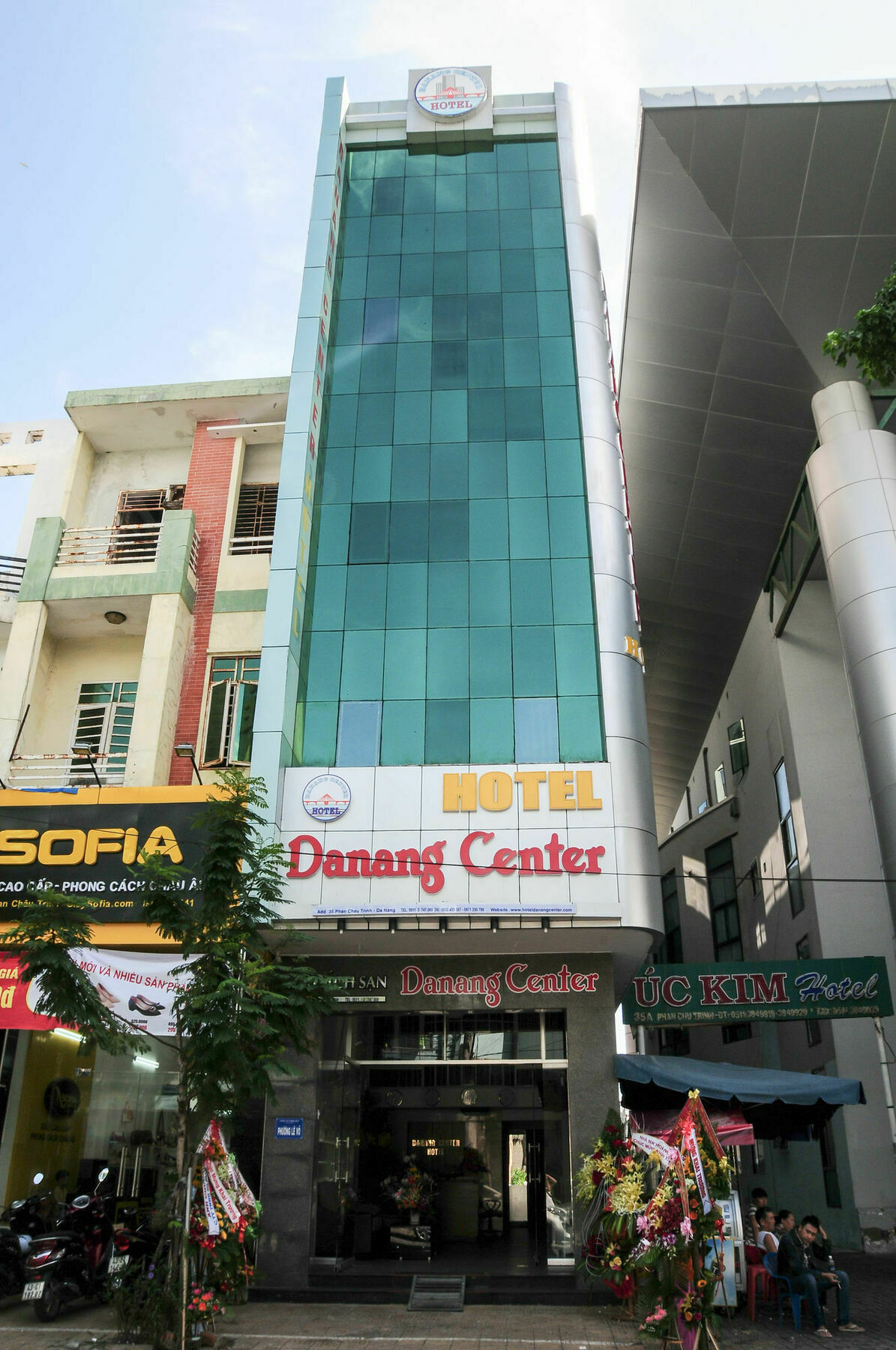 Danang Center Hotel Bagian luar foto